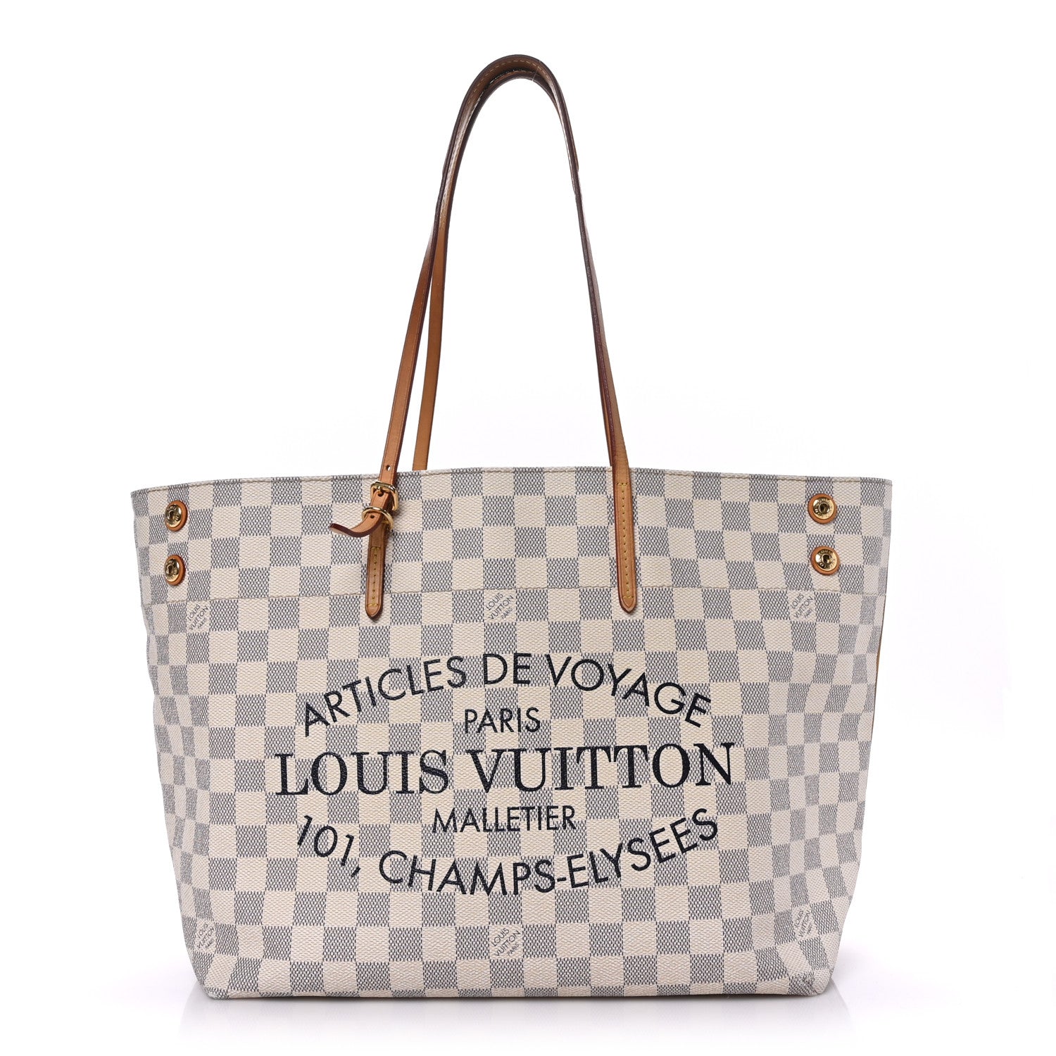Louis Vuitton Damier Azur Cabas Adventure MM 1 of 8