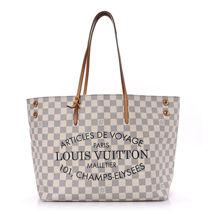 Louis Vuitton Damier Azur Cabas Adventure MM 1 of 8
