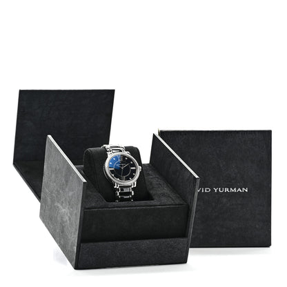 David Yurman Stainless Steel Ceramic Diamond Bezel 38mm Classic Quartz Watch Black 5 of 5
