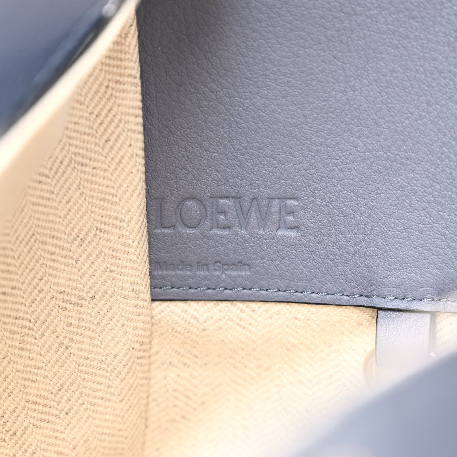 Loewe Calfskin Small Hammock Shoulder Bag Atlantic 6 of 10