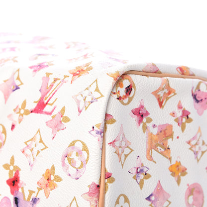 Louis Vuitton Watercolor Aquarelle Speedy 35 White 13 of 13