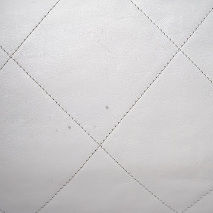 Chanel Shiny Calfskin Quilted Large Chanel 22 White 12 of 13