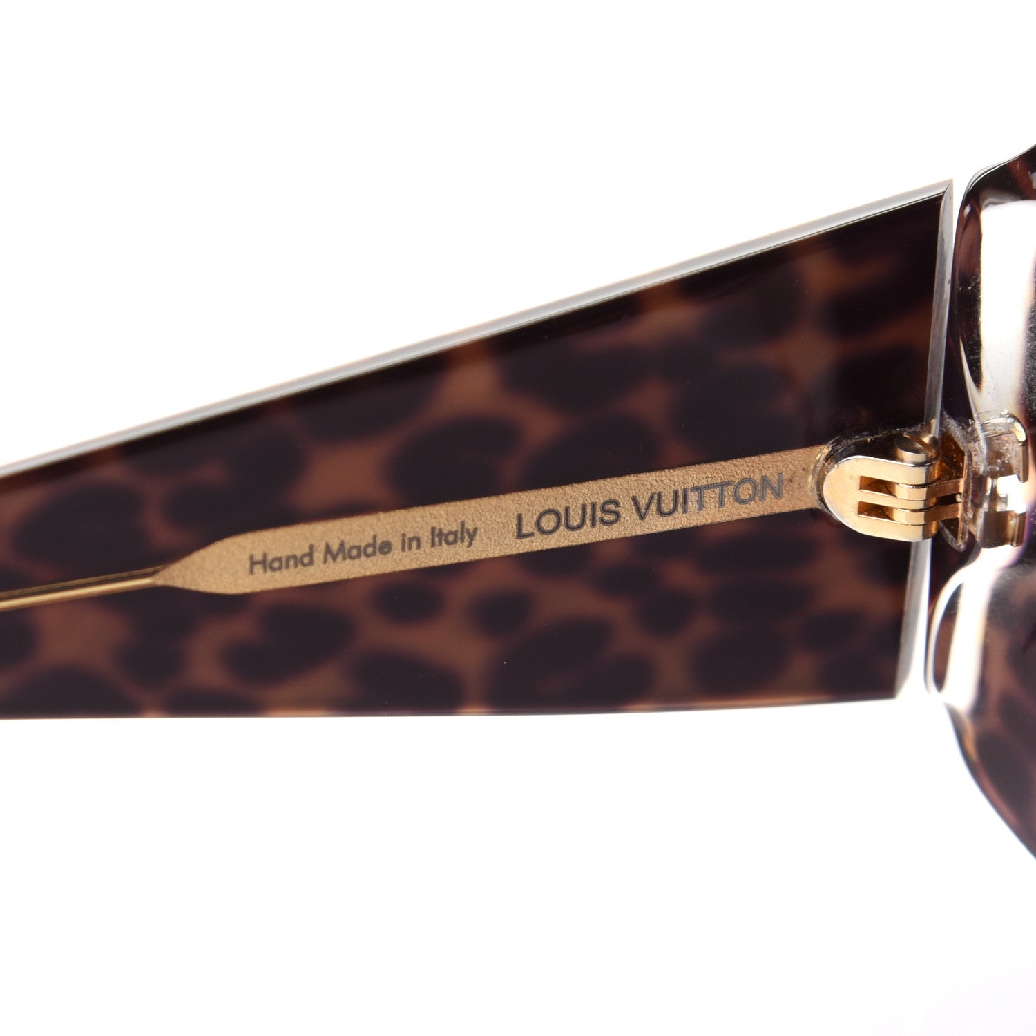 Louis Vuitton Leopard Marquise Sunglasses Z0207W Brown 6 of 8