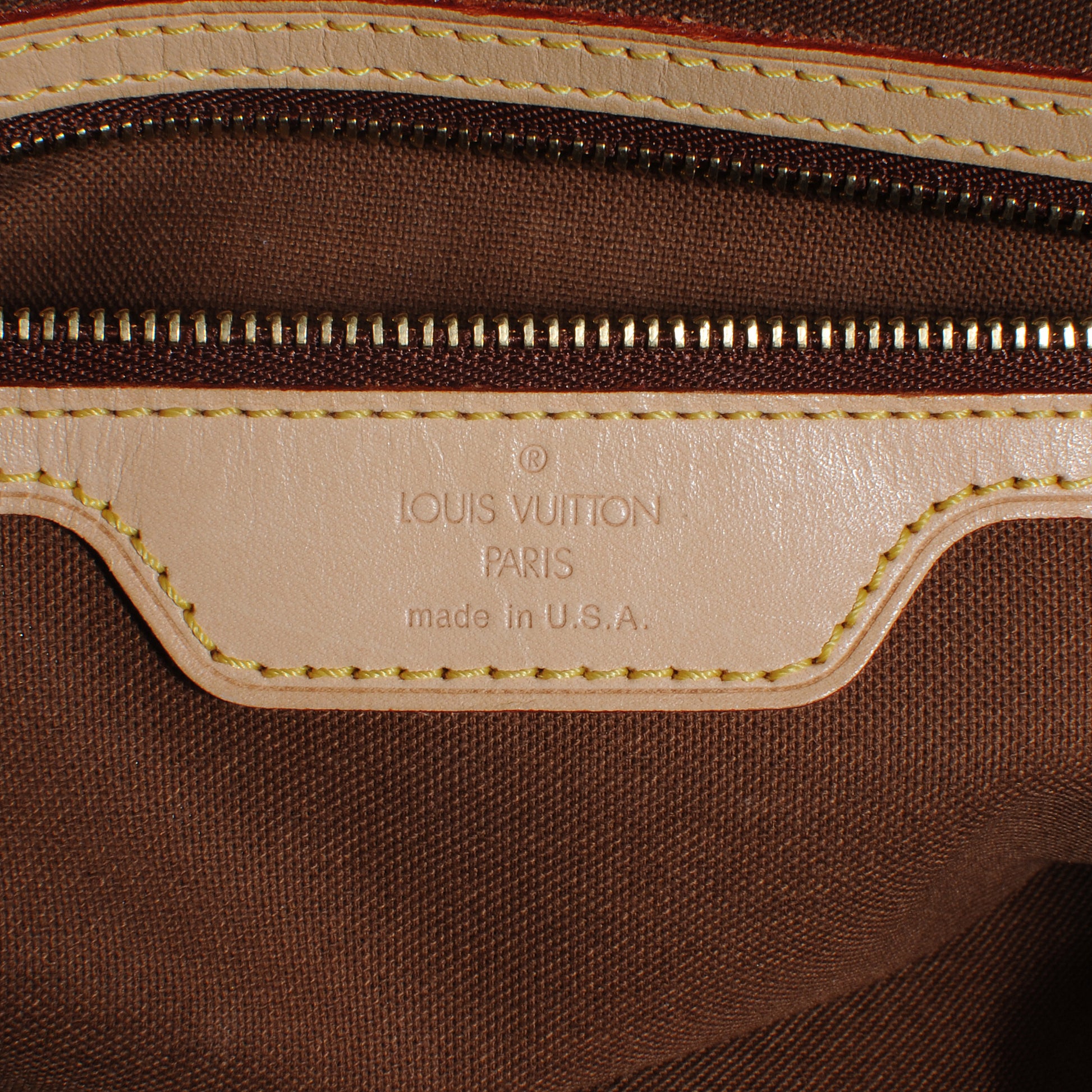 Louis Vuitton Monogram Cabas Mezzo 5 of 7