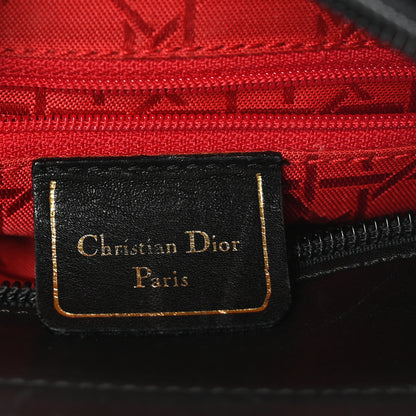 Christian Dior Lambskin Tote Black 6 of 10