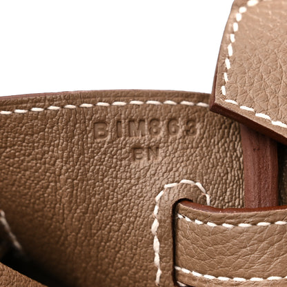 Hermes Togo Birkin 25 Etoupe 7 of 11