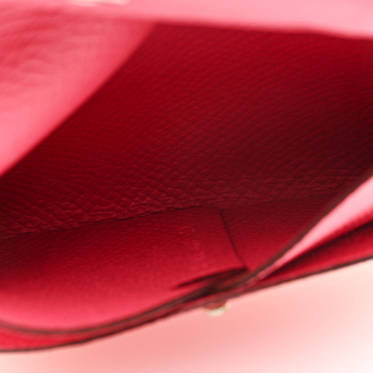 Hermes Epsom Bastia Coin Purse Rose Azalee 5 of 6