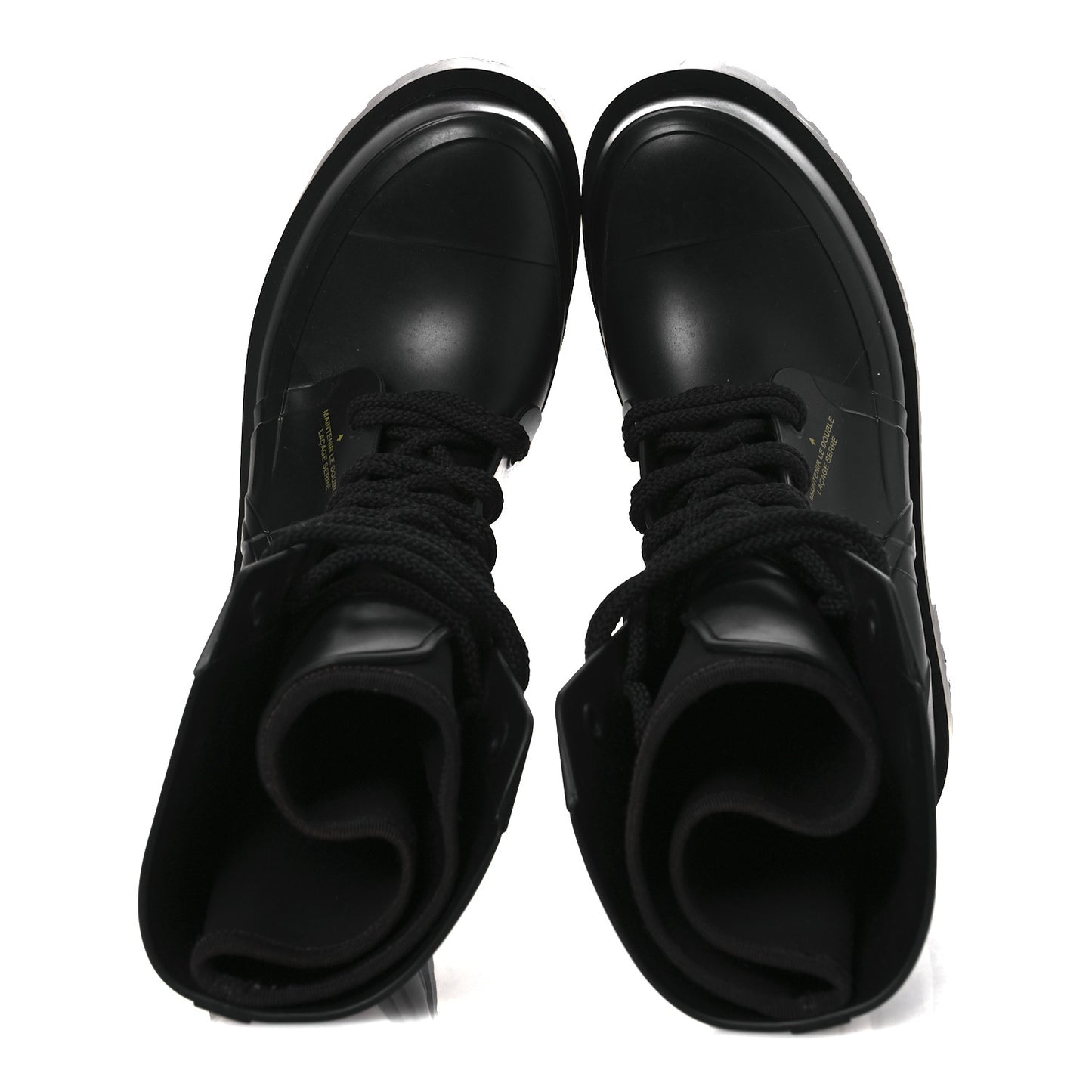 Rubber Diorcamp Low Boots 42 Black