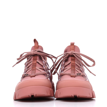 Christian Dior Neoprene Rubber Womens D-Connect Sneakers 39 Deep Nude 2 of 8