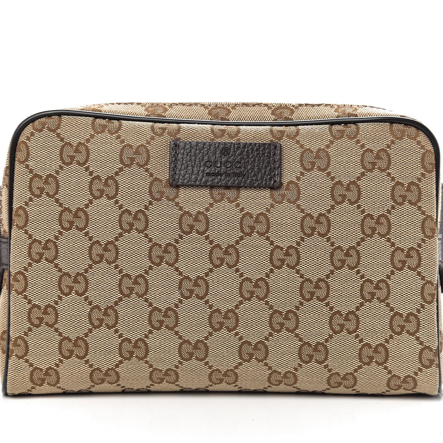 Gucci Monogram Belt Bag Dark Brown 9 of 9