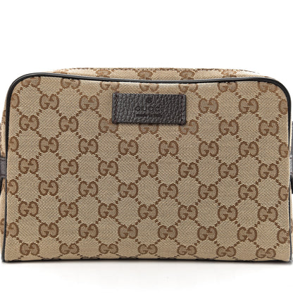 Gucci Monogram Belt Bag Dark Brown 9 of 9