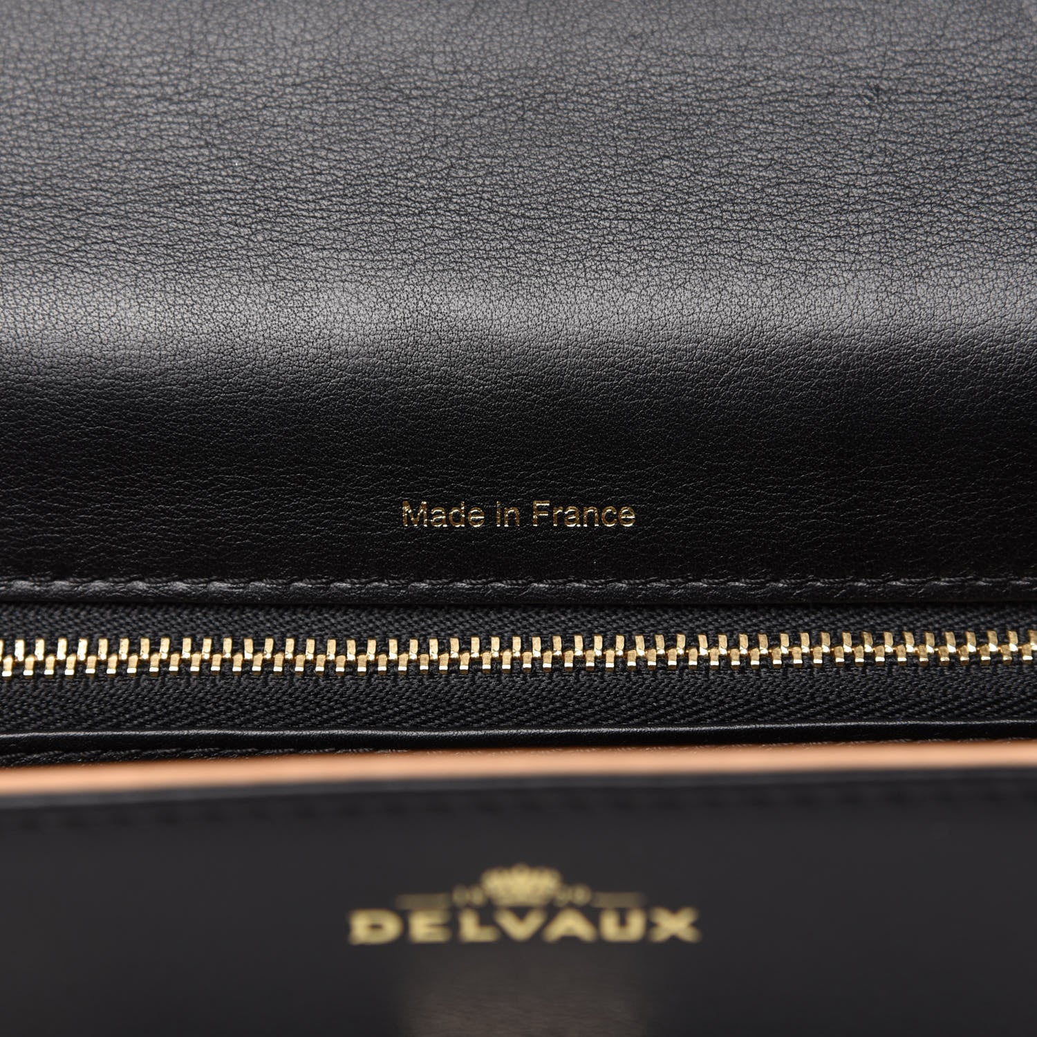 Delvaux Calfskin MM Tempete Satchel Black 9 of 9