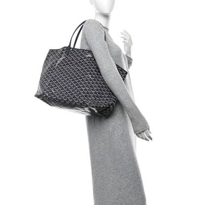 Goyard Goyardine Saint Louis GM Navy 2 of 9