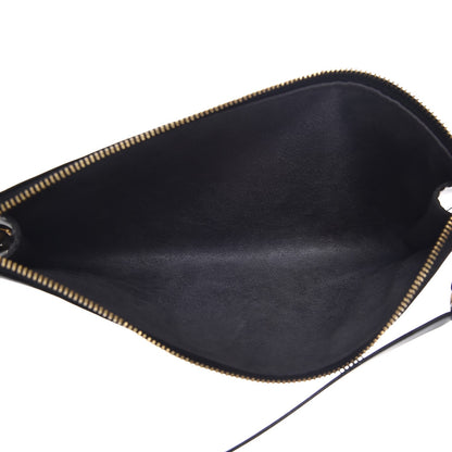 Louis Vuitton Epi Pochette Accessories 24 Black 5 of 7