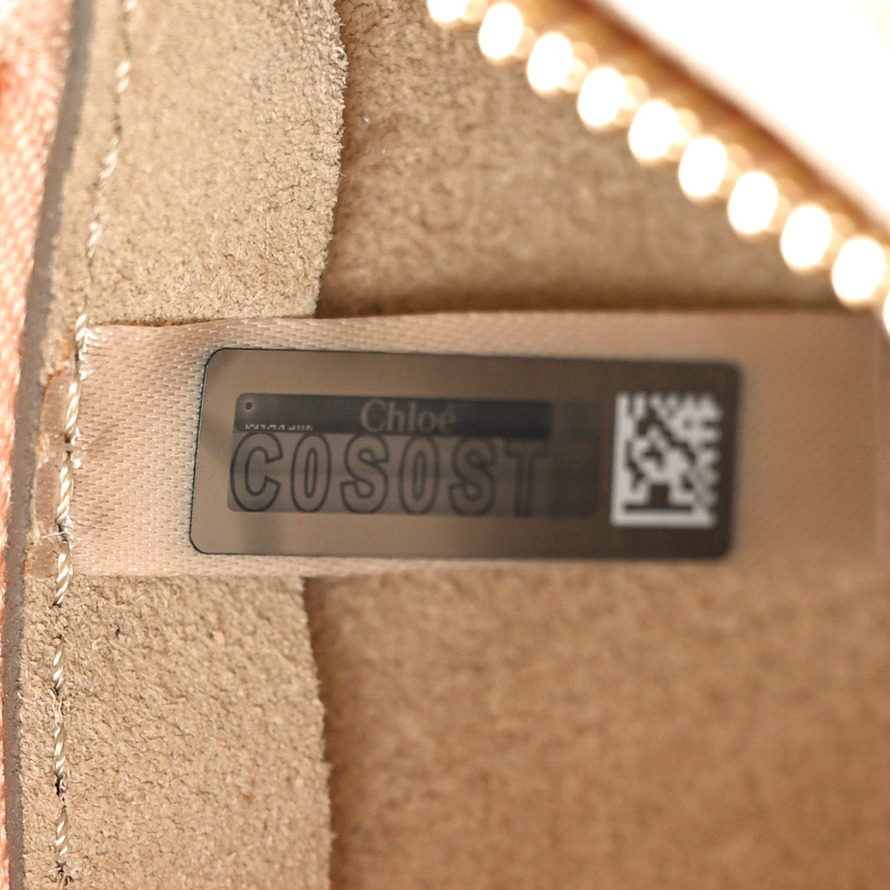 Chloe Calfskin Suede Medium Faye Shoulder Bag Motty Grey 7 of 10