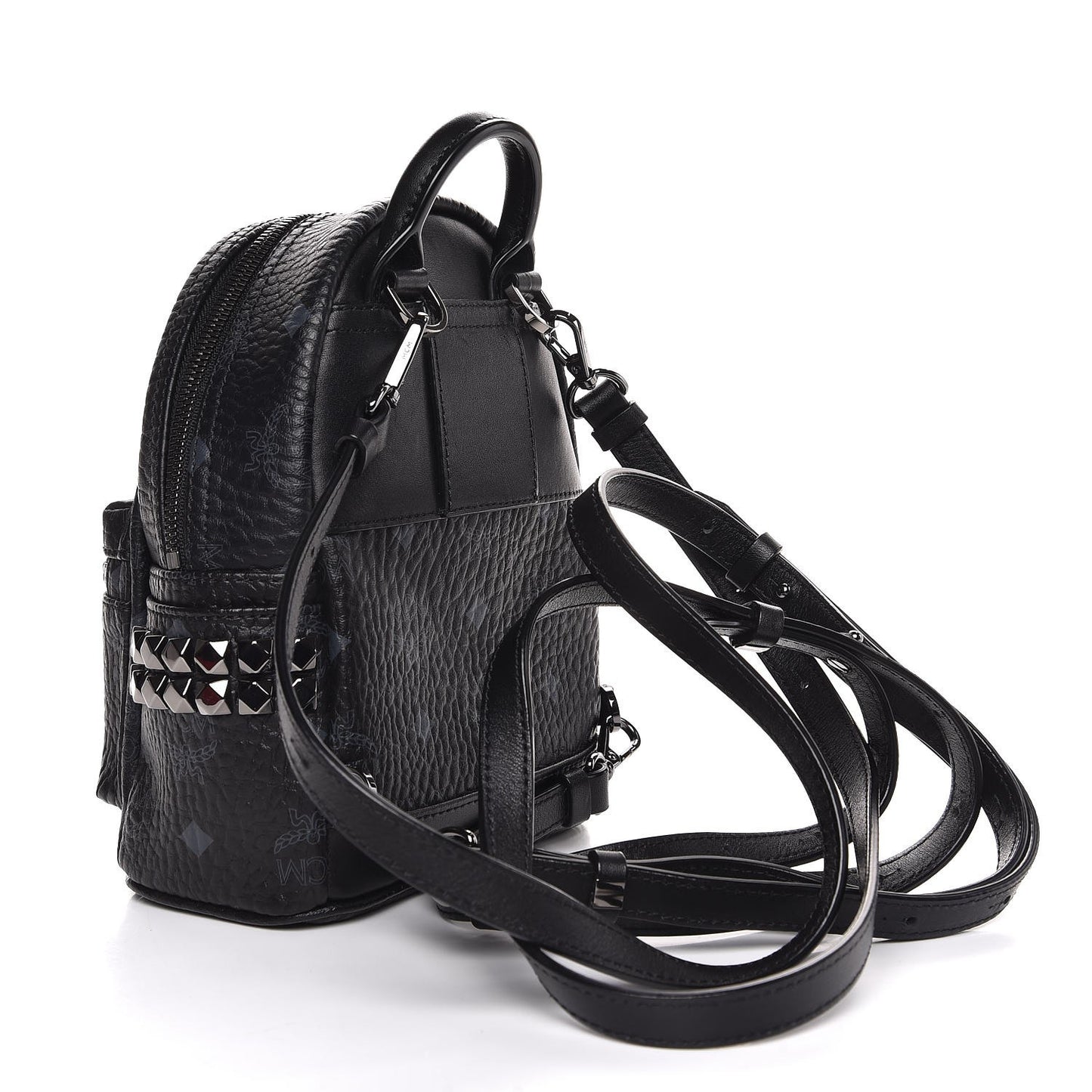 Visetos Studded X-Mini Bebe Boo Backpack Black