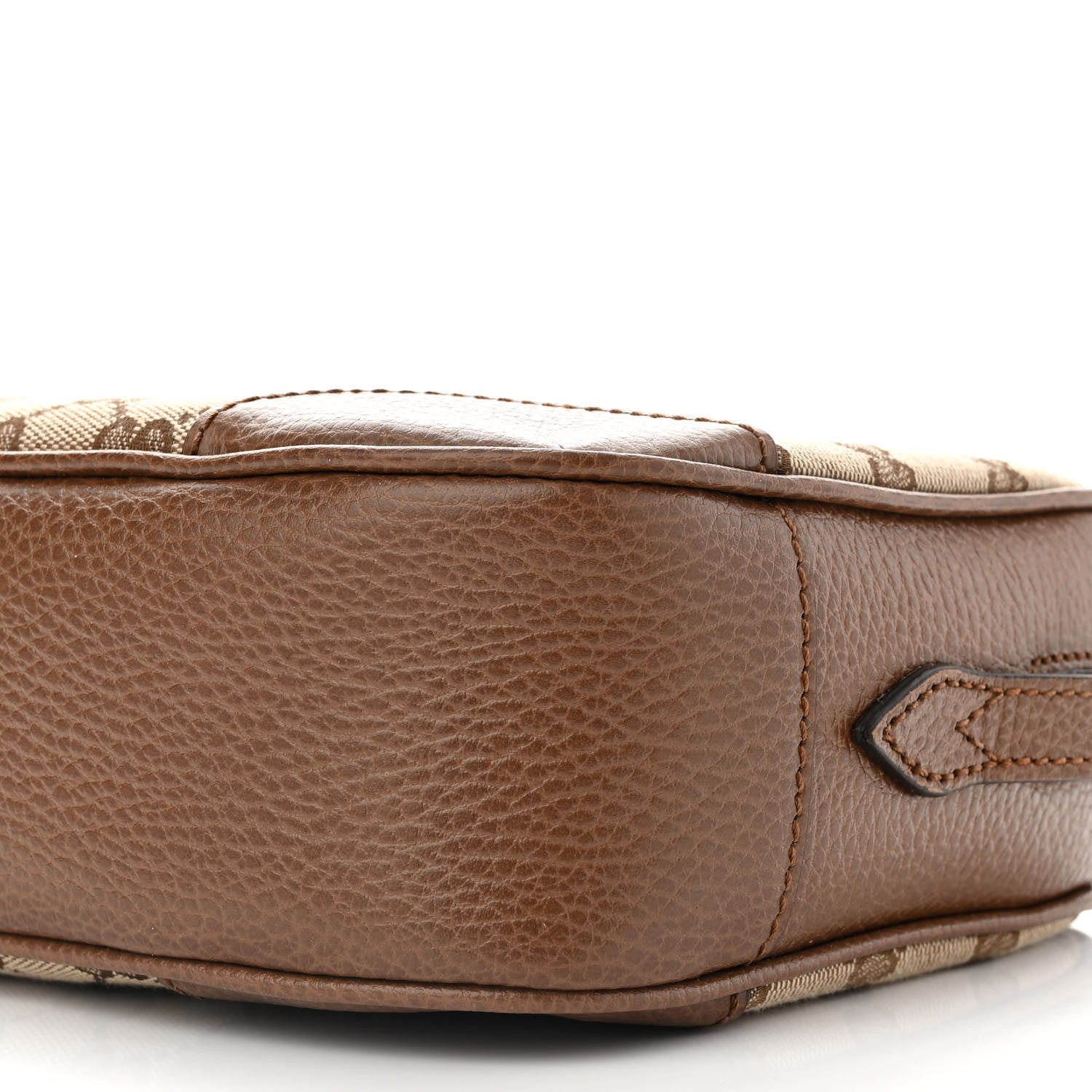 Gucci Monogram Mini Bree Messenger Bag Beige Tabacco 10 of 10