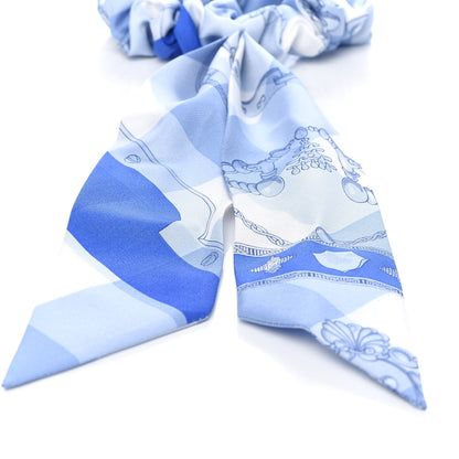 Hermes Silk Twilly Scrunchie 3 of 5
