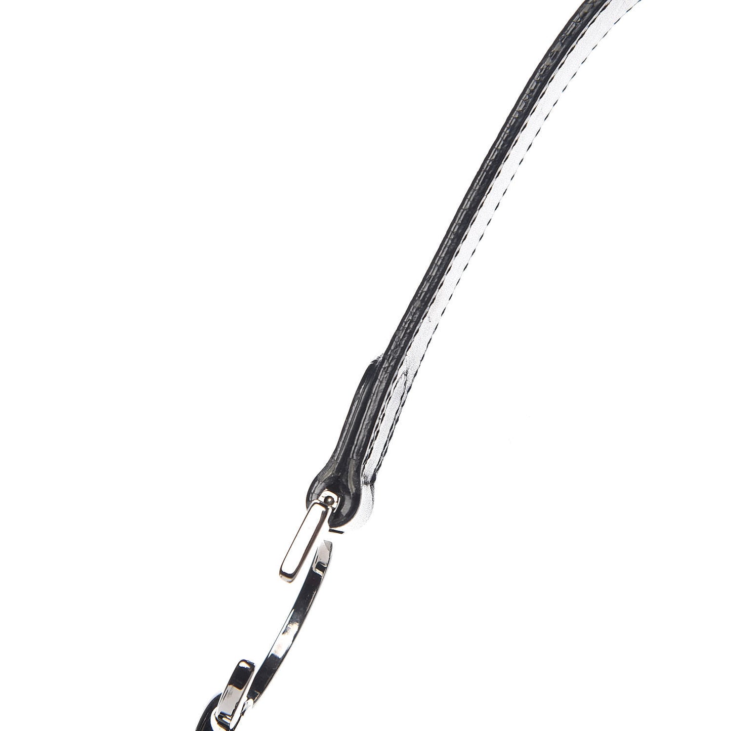 Monogram Saddle Bag Black