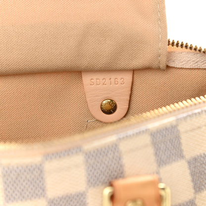Louis Vuitton Damier Azur Speedy 30 7 of 16