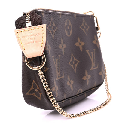 Louis Vuitton Monogram Mini Pochette Accessories 3 of 9