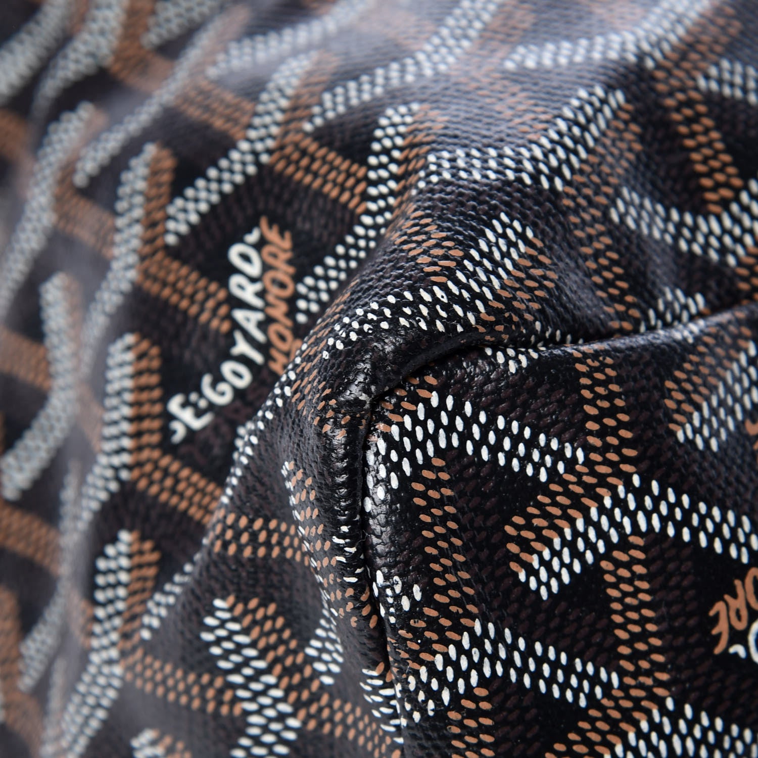 Goyard Goyardine Saint Louis PM Black Gold 18 of 20