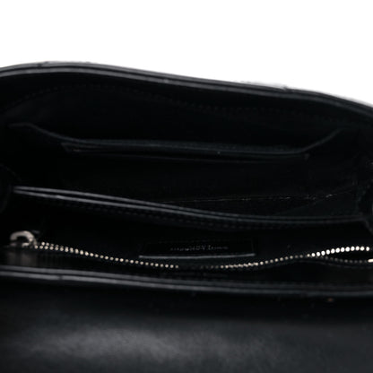 Saint Laurent Calfskin Y Quilted Monogram Toy Loulou Crossbody Bag Black 5 of 12