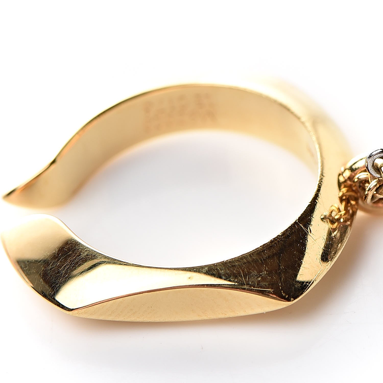 Louis Vuitton Luckygram Ring Gold 6 7 of 8