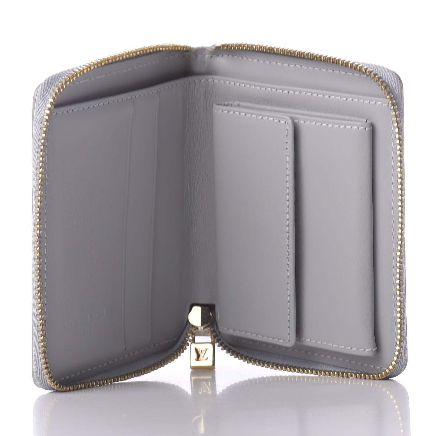 Louis Vuitton Vernis Broome Zip Wallet Gris 5 of 9