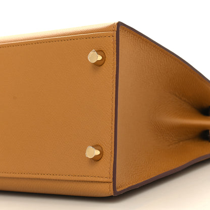 Hermes Epsom Kelly Sellier 28 Sesame 10 of 11