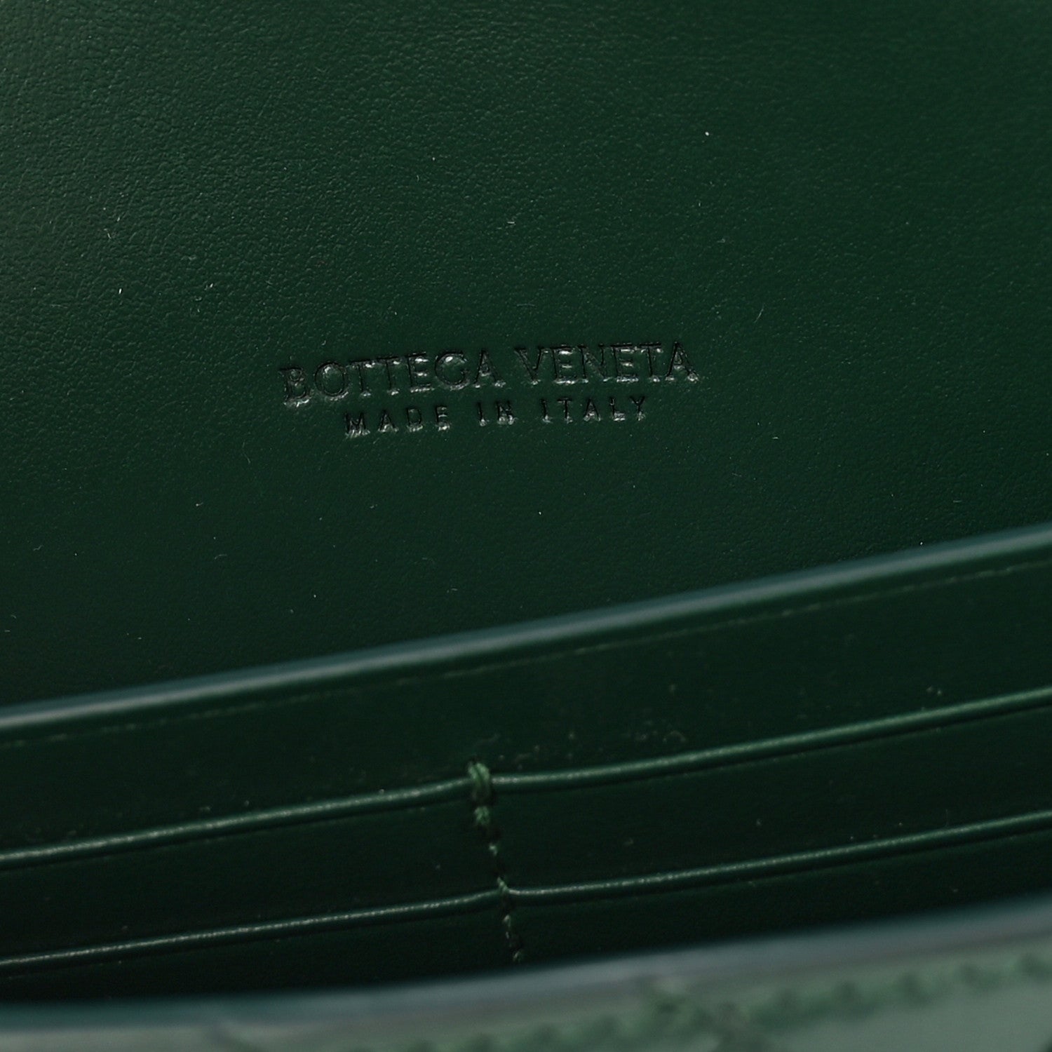 Bottega Veneta Nappa Intrecciato Long Andiamo Top Handle Clutch Emerald Green 6 of 7