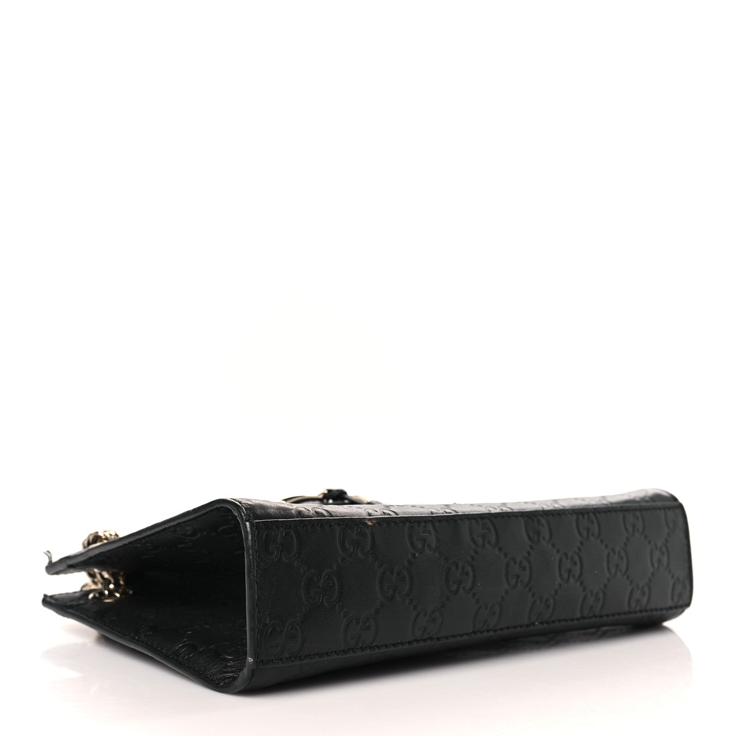 Gucci Guccissima Small Emily Shoulder Bag Black 4 of 15