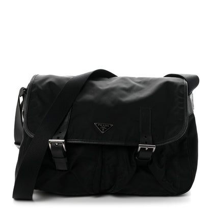 Prada Nylon Vela Sport Messenger Bag Black 1 of 11