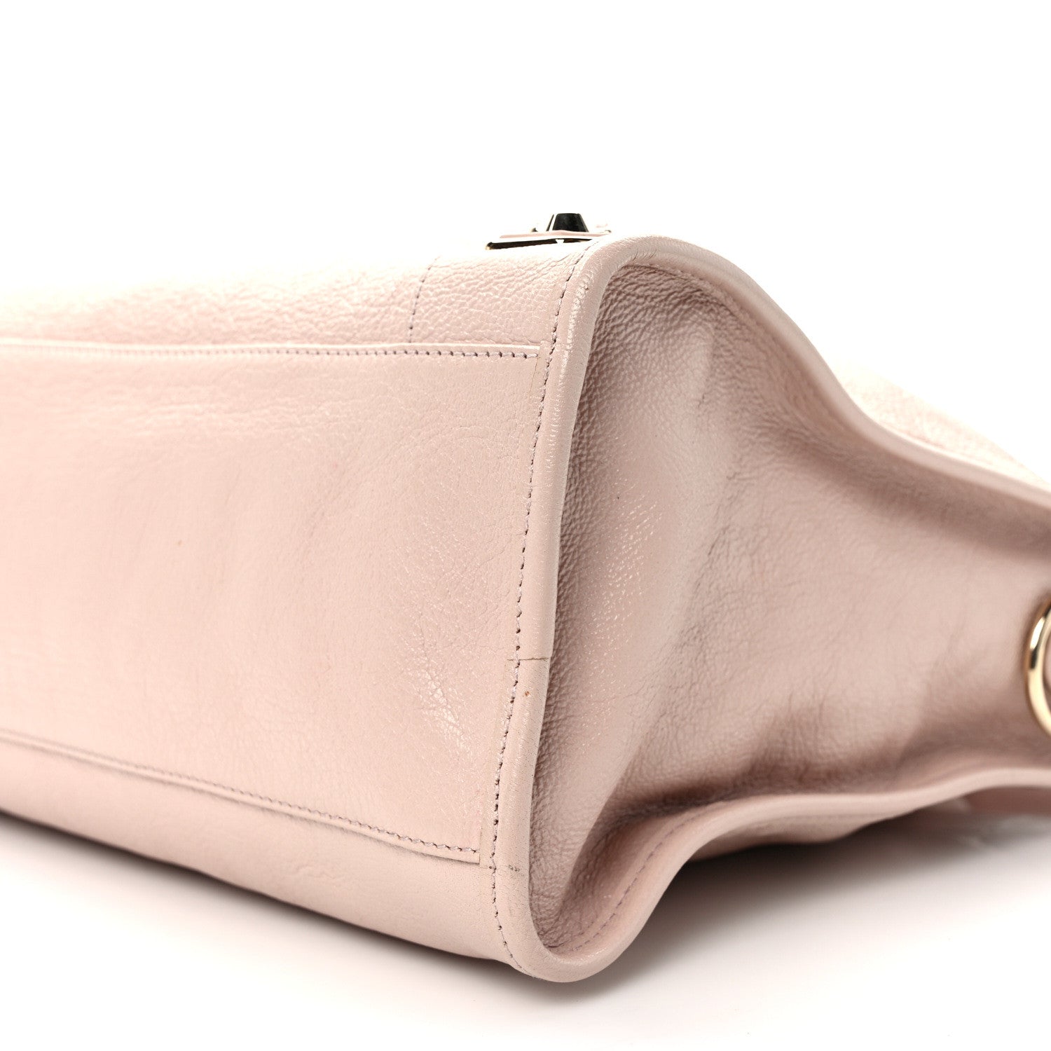 Balenciaga Chevre Silver Metallic Edge Hardware City Rose Aubepine Bois de Rose 11 of 13
