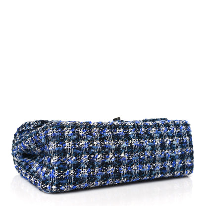 Chanel Tweed Quilted 2.55 Reissue 225 Flap Blue 4 of 10