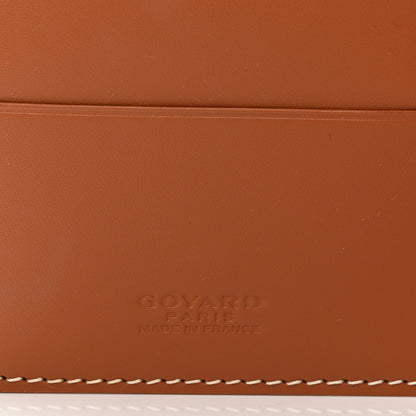 Goyard Goyardine Grenelle Passport Wallet Black Gold 7 of 10