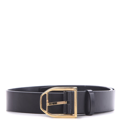 Gucci Calfskin Belt 85 34 Black 1 of 7