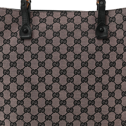 Gucci Monogram Bamboo Handle Bag Pink 8 of 11