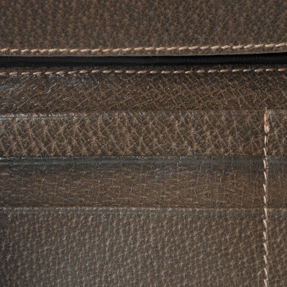 Gucci Calfskin Web Wallet Brown 13 of 14