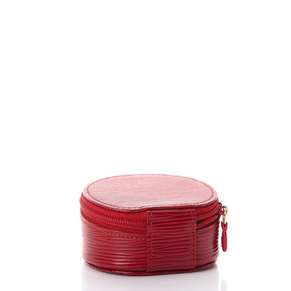 Louis Vuitton Epi Ecrin Bijoux 8cm Jewelry Box Red 4 of 7