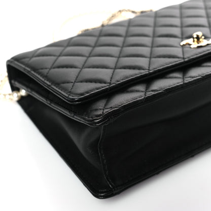 Chanel Lambskin Quilted Fantasy Pearl Flap Black 8 of 10