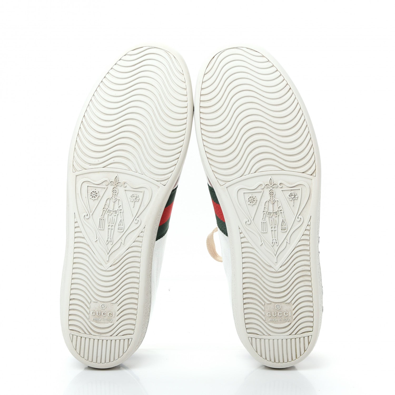 Gucci Metallic Calfskin Floral Embroidered Ace Sneakers 39.5 Silver 6 of 11