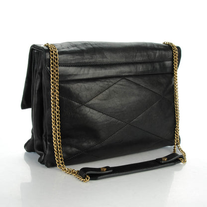Lanvin Lambskin Quilted Medium Sugar Flap Shoulder Bag Black 3 of 7