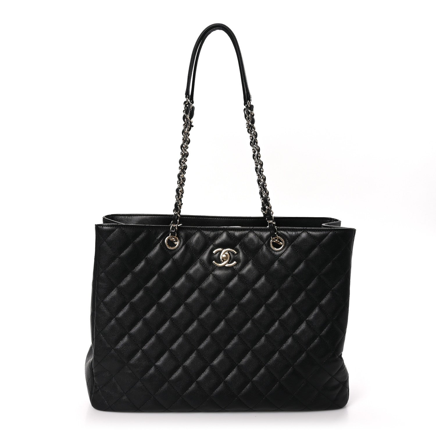 Chanel Caviar Quilted Large Shopping Tote Black 1 of 10
