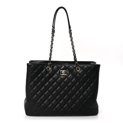 Chanel Caviar Quilted Large Shopping Tote Black 1 of 10