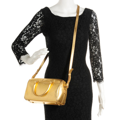 Saint Laurent Calfskin Classic Baby Duffle Gold 2 of 8