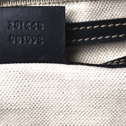 Gucci GG Plus Monogram Selleria Calfskin Medium Messenger Bag Beige Blue 7 of 11