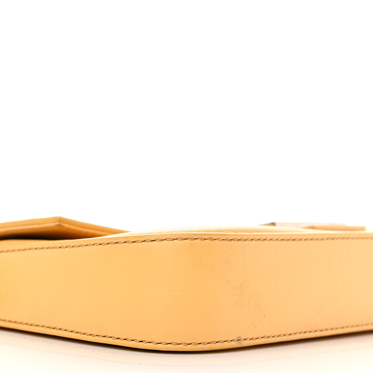 Vitello Enamel Interchangeable Strap Baguette Giallo Alchemy