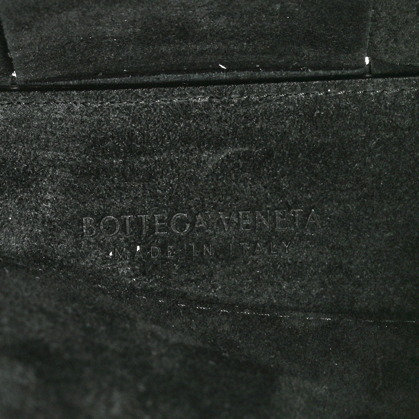 Grained Calfskin Maxi Intrecciato Mini Arco Tote Black