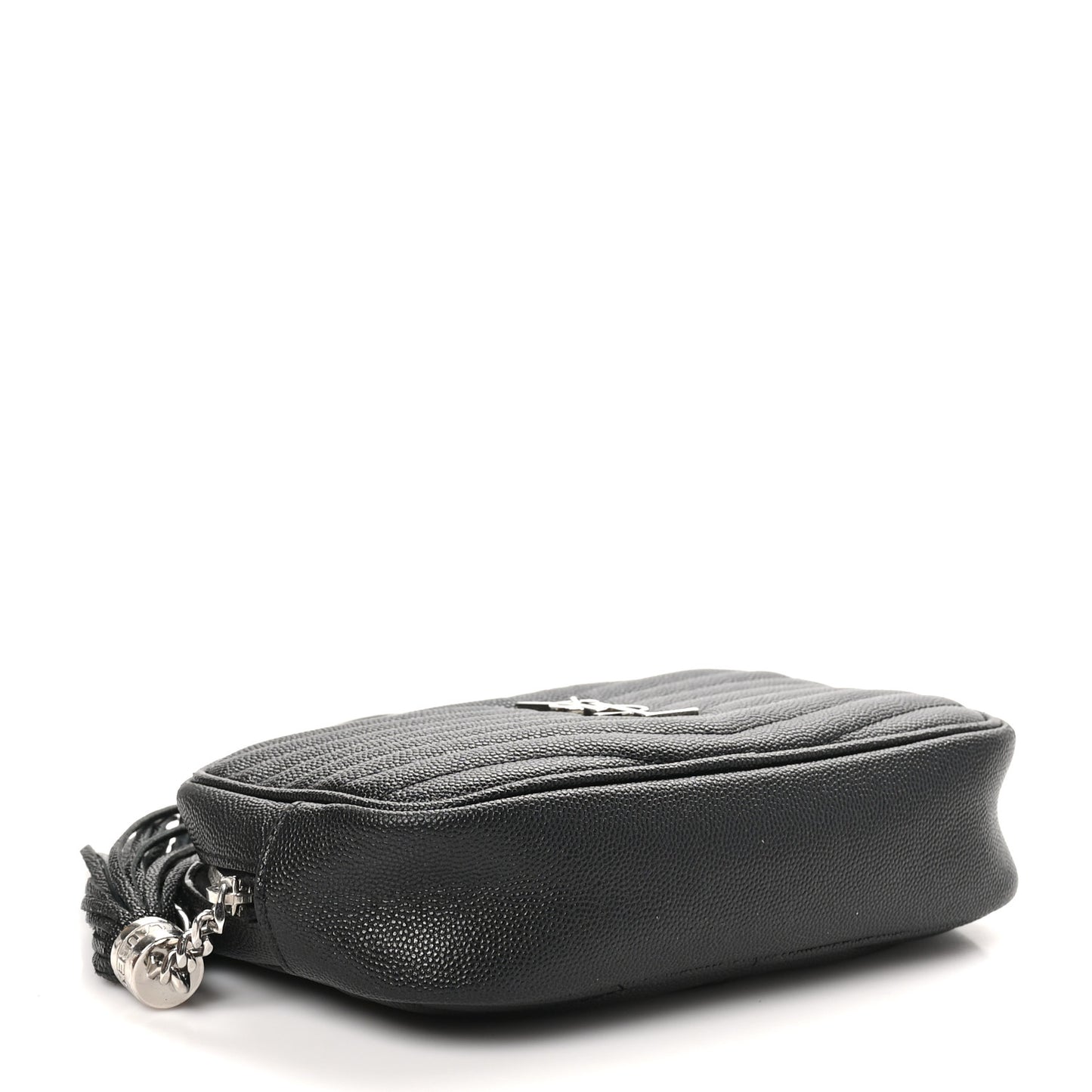Grain De Poudre Matelasse Monogram Mini Lou Camera Bag Black